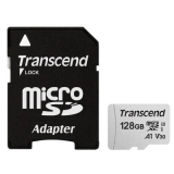 Карта пам'яті microSDXC 128Gb (Class 10) Transcend  UHS-I U3 300S-A