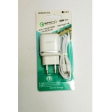 Зарядний пристрій USB Borofone BA36A + cable MicroUSB
