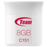 USB флеш   8Gb Team  C151  White