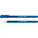 Ручка гелева Economix Turbo синя