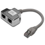 Розгалужувач крученої пари STP, cat.5e, 1x2RJ-45 Digitus