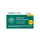 Антивірус Касперський Internet Security 2017 2ПК подовження на 1 рік + 3 міс Card