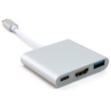 Кабель-перехідник  USB Type C to Type C 3.1, HDMI (4K),  USB 3.0