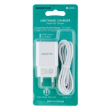 Зарядний пристрій USB Borofone BA20A + cable MicroUSB