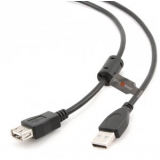 Подовжувач USB 1,8м (AM/AF) ферит Подовжувач USB 1,8м (AM/AF) ферит