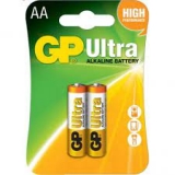 Батарейка GP  Ultra  Alkaline  AA  (2шт)  блістер