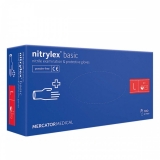 Рукавички нітрилові  NITRYLEX BASIC (L)  100шт