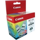 Картридж Canon BCI-24 Black  (2шт) оригинал