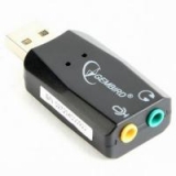 Перехідник  USB2.0  to Audio  Gembird