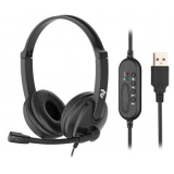 Навушники 2E  CH12 On-Ear USB  Black