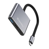 Кабель-перехідник USB Type C PD 100W/USB3.0/HDMI 4К ColorWay Кабель-перехідник USB Type C PD 100W/USB3.0/HDMI 4К ColorWay
