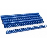 Пружина пластик 16мм (100шт)  LamiMark синя Пружина пластик 16мм (100шт)  LamiMark синя