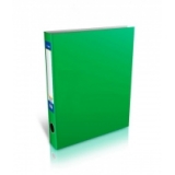 Папка реєстратор 5 см 2-D кільця Economix зелена