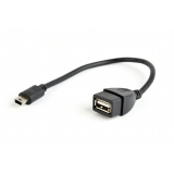 Кабель OTG USB  AF to miniUSB  0,15м  Cablexpert