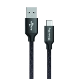 Кабель USB  AM to Type-C  1,0м  ColorWay  2.1A  чорний