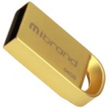 USB флеш  64Gb Mibrand  lynx Gold