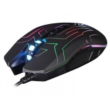 Миша A4tech  X77 Oscar Neon  USB ігрова Black