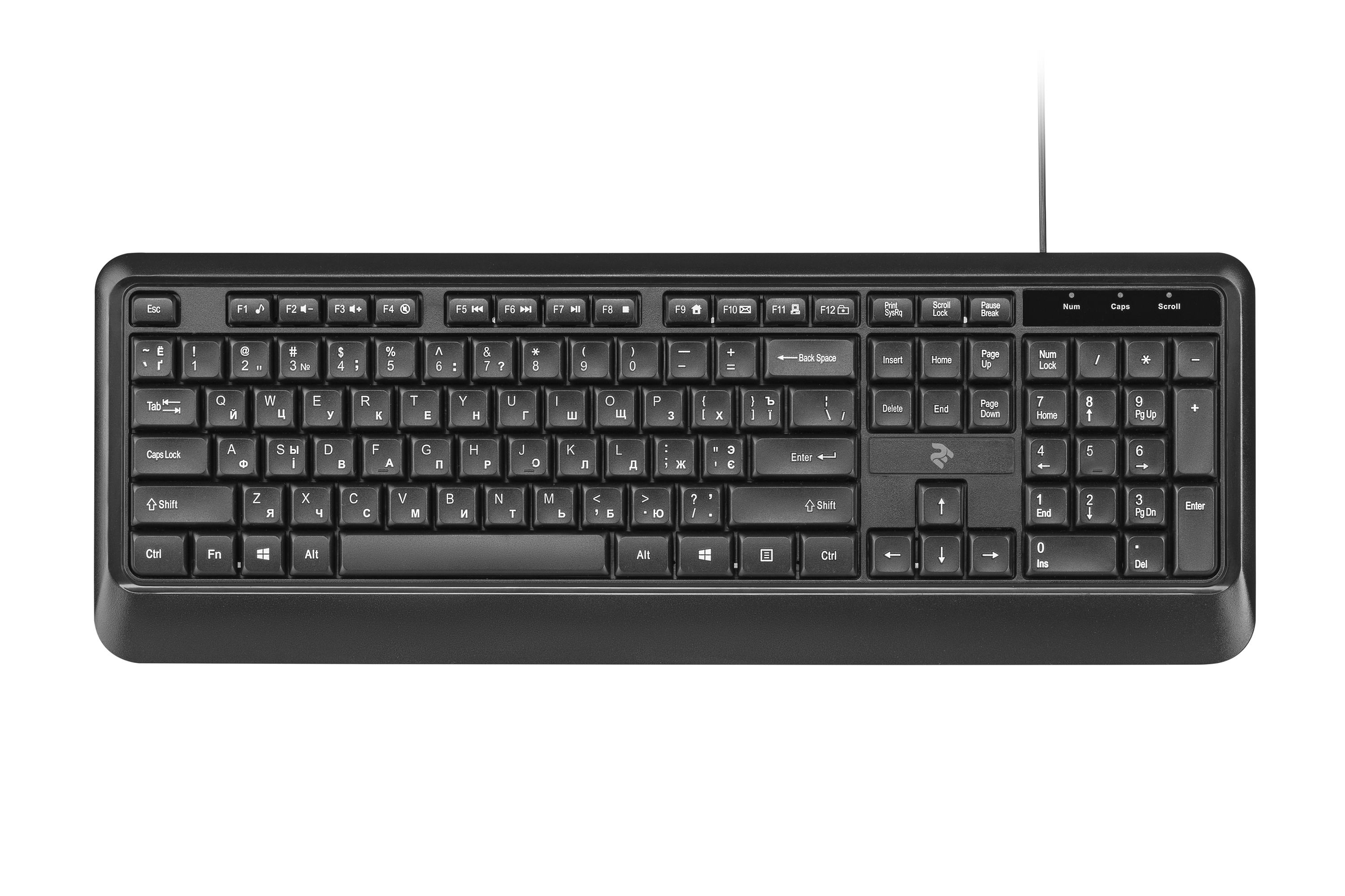 Клавіатура 2E  KS130  USB  Black