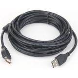 Подовжувач USB  4,5м  (AM/AF)  Cablexpert ферит