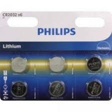 Батарейка Philips  CR2032 6 шт